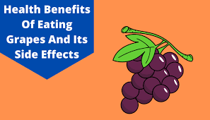  Benefits of Grapes